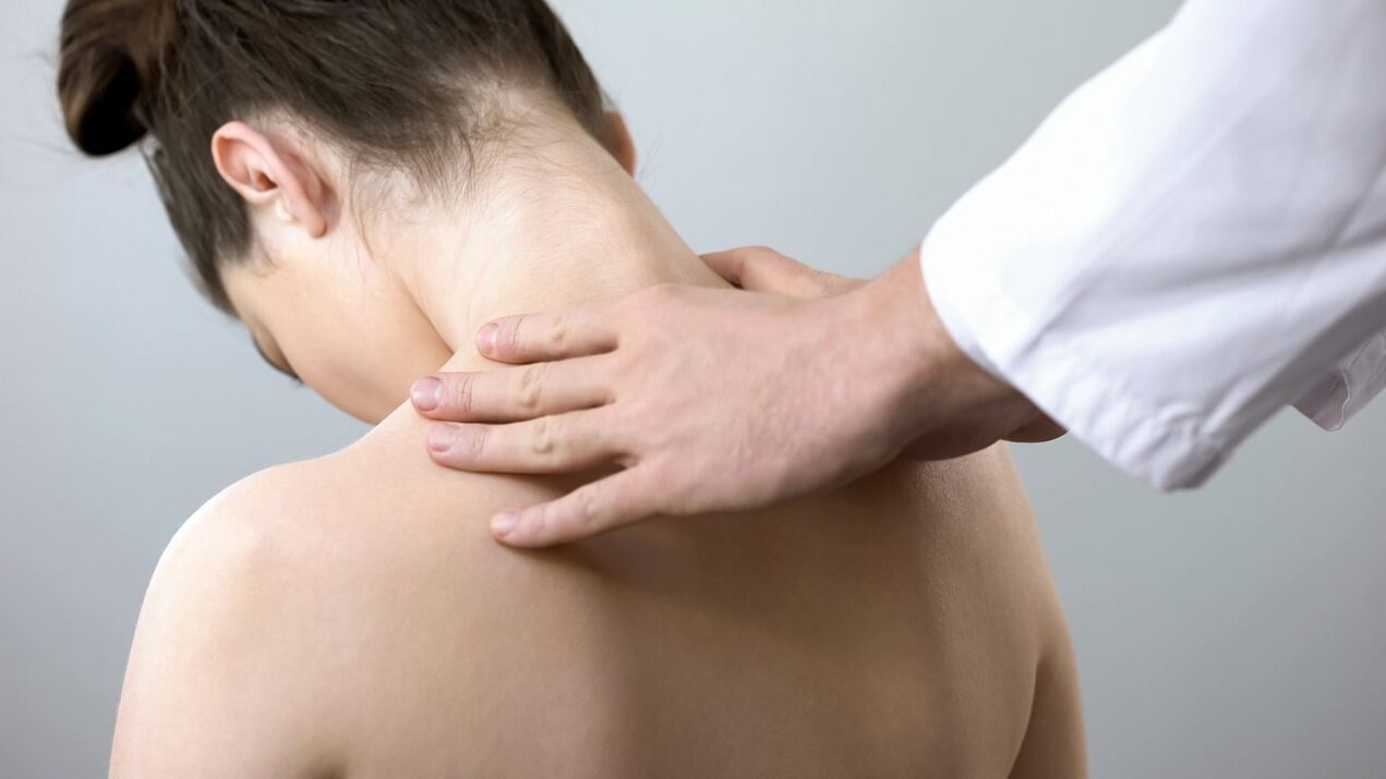 преглед на вратот со остеохондроза